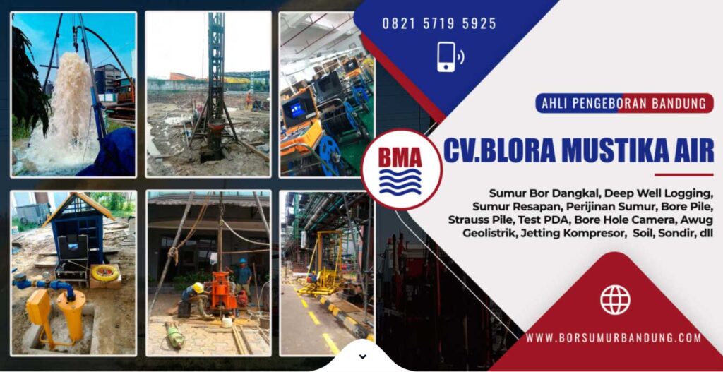 Jasa Pengeboran Sumur Murah Bandung