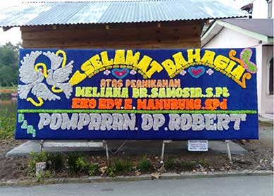 Toko Papan Bunga Porsea