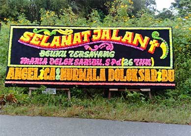 Toko Papan Bunga Porsea