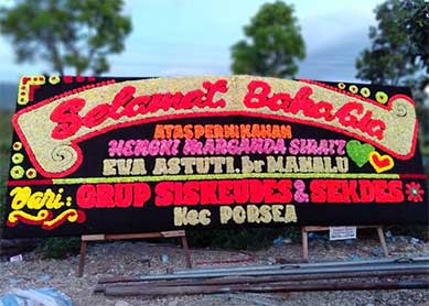 Toko Papan Bunga Porsea