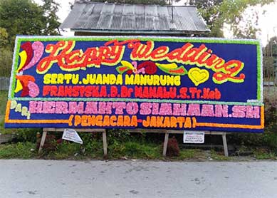 Toko Papan Bunga Porsea